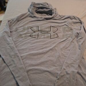 Under Armour Gray Long Sleeve Performance Tee
